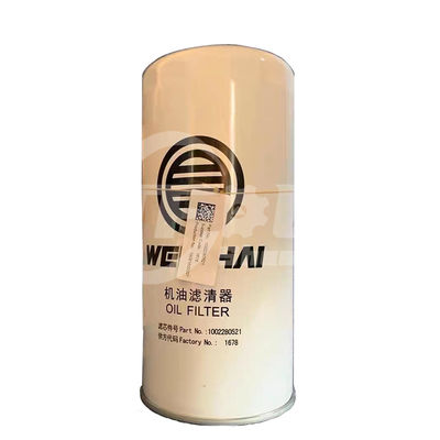 acheter Filtres à huile 1002280521 pour le camion Sinotruk Howo WEICHAI Pièces moteur fabrication en ligne