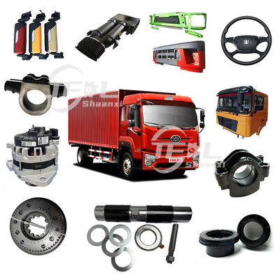 Pièces de carrosserie de camion Couvercle de voiture pare-chocs Rétroviseur lampadaire LED siège phare Volant Pour Shacman Howo Dongfeng FAW camion