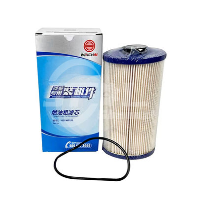 Élément de filtre à carburant 1001362236 Parties de moteur Weichai